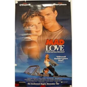 MAD LOVE Laser-disc Movie Poster made in 1995